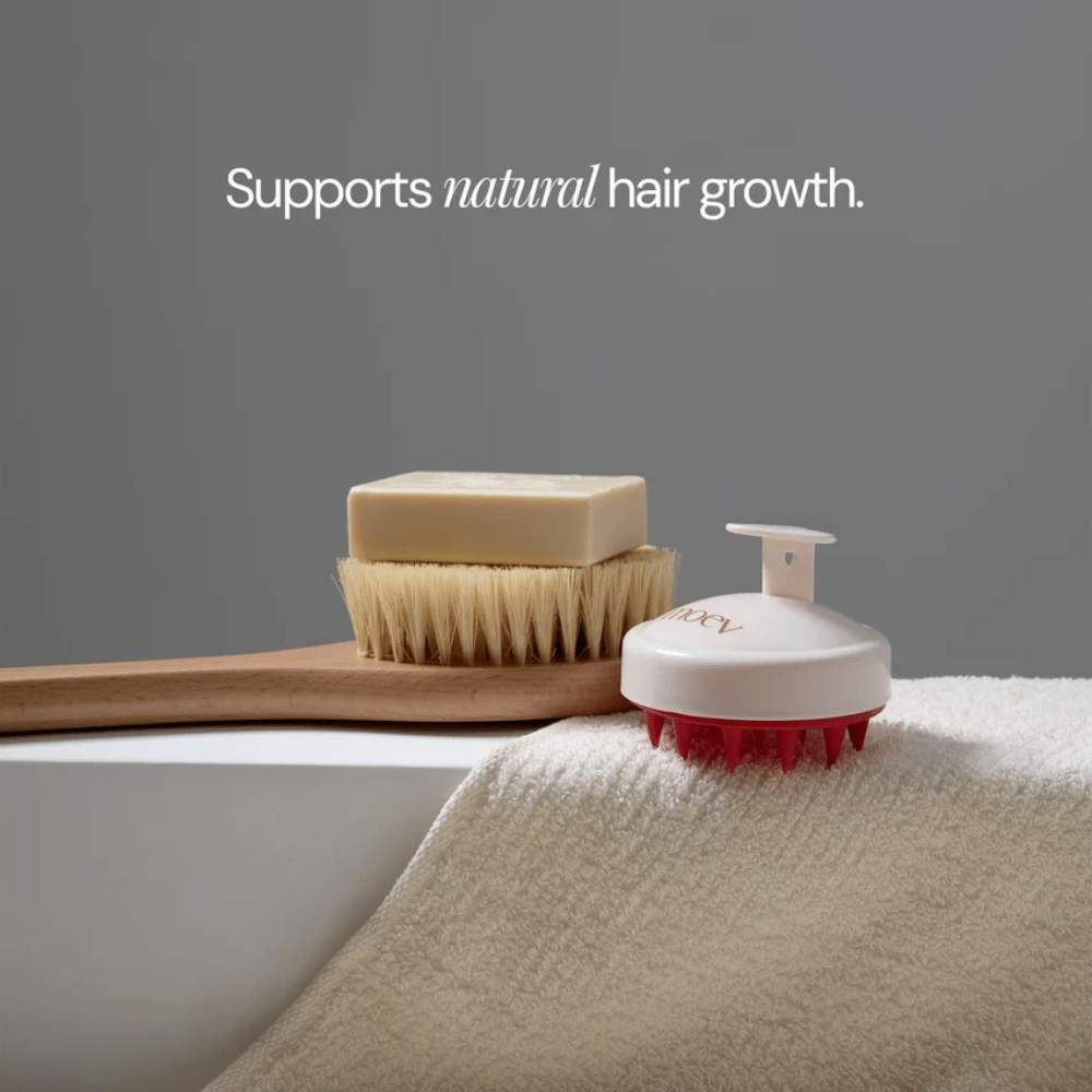 Scalp Massage Brush – hårbottenborste för avslappnande massage och minskad spänning