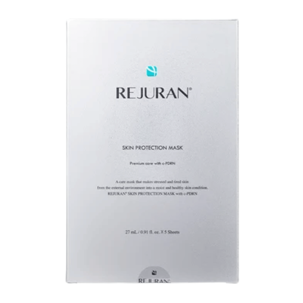 REJURAN Skin Protection Mask Set – förpackning med 5 koreanska sheet masks med c-PDRN.