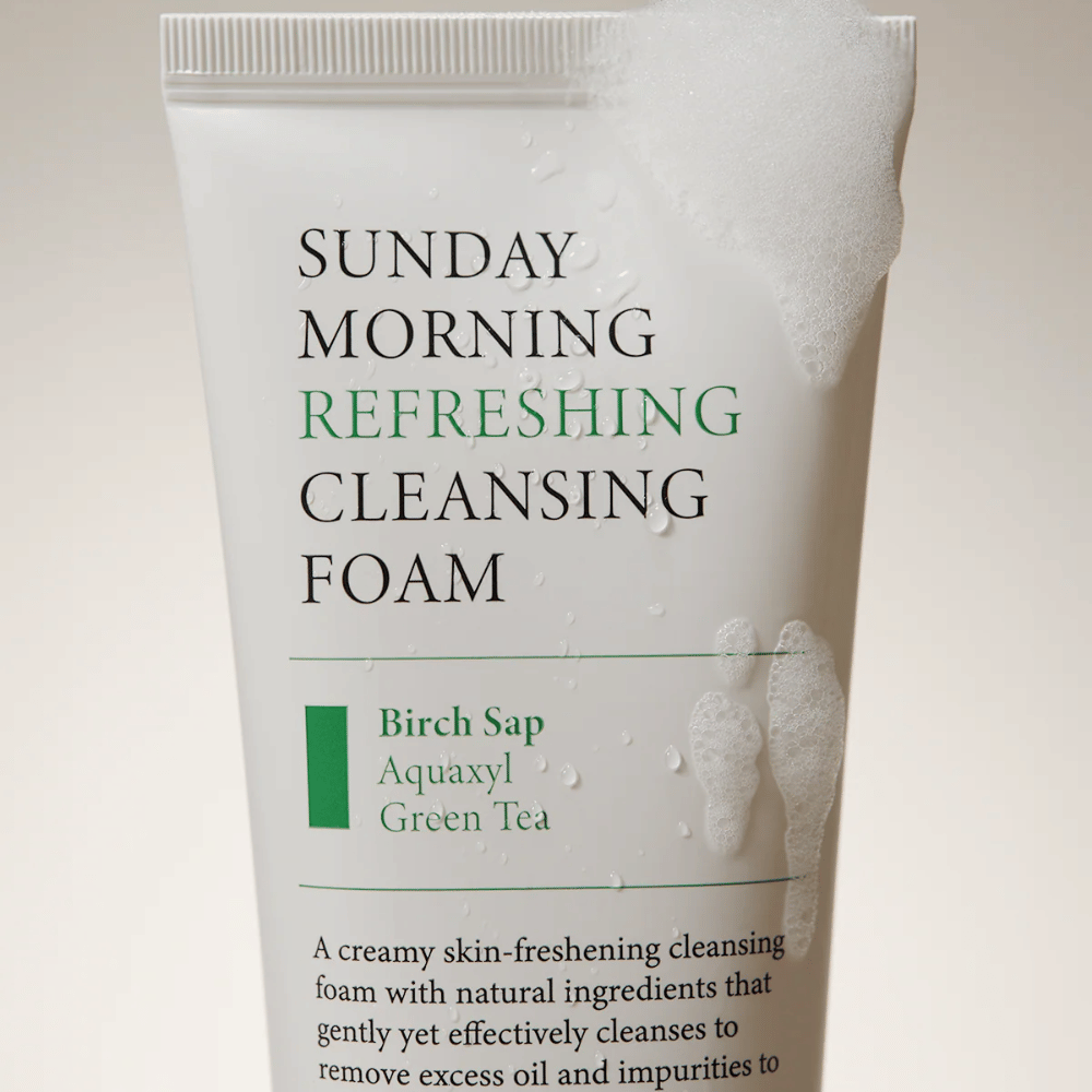 AXIS-Y Sunday Morning Refreshing Cleansing Foam med birksav, Aquaxyl och grönt te