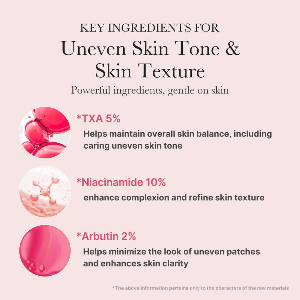 2. Medicube TXA Niacinamide 15 Serum – med 5 % tranexamsyra, 10 % niacinamid och 2 % arbutin för ojämn hudton och pigmentfläckar