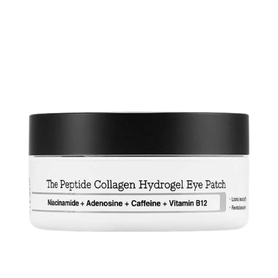 Produktbild av COSRX Peptide Collagen Hydrogel Eye Patch – ögonmask med peptider och vitamin B12 för lyster och fasthet.