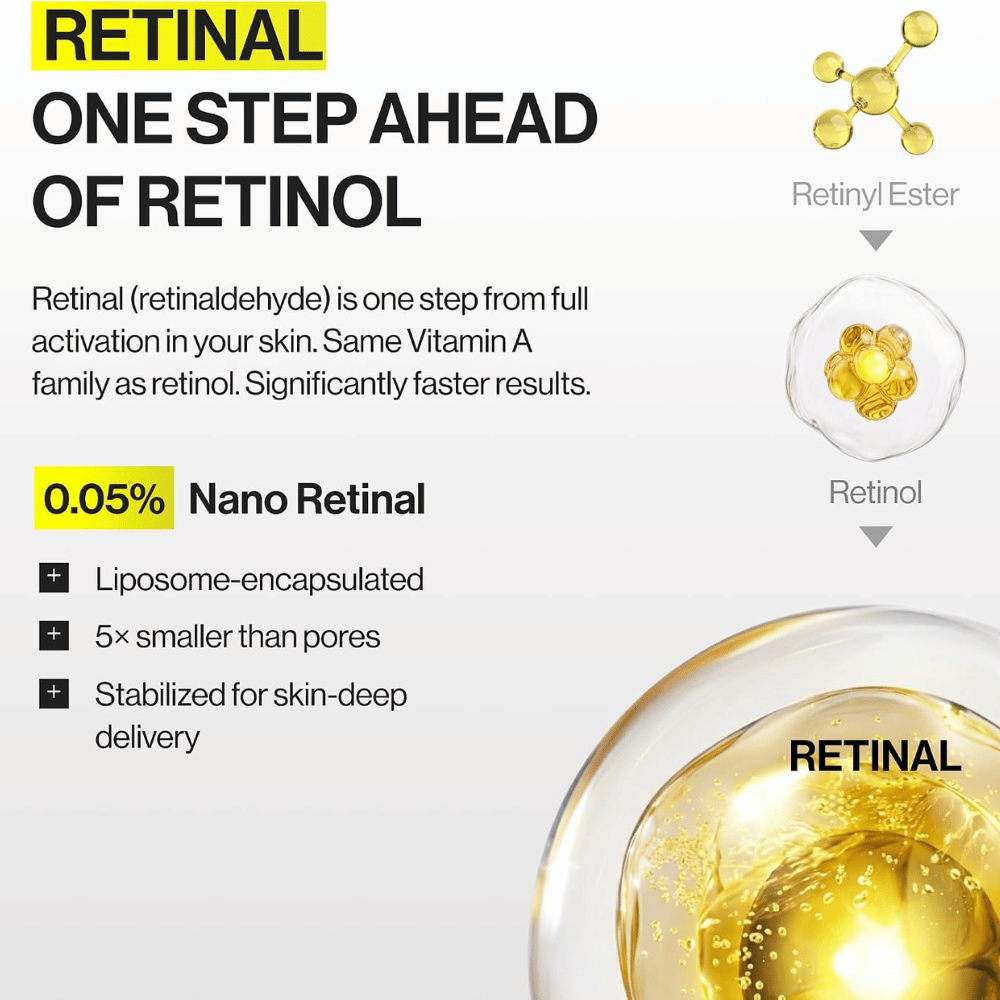 Celimax The Vita-A Retinal Shot Tightening Dual Cream – retinal 0,05 % i nanoinkapslad formula