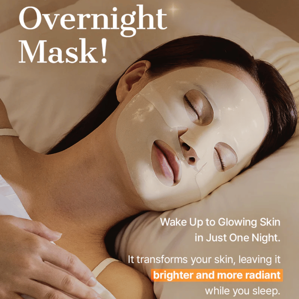 COSRX Alpha-Arbutin Discoloration Care Hydrogel Mask som overnight mask – lystergivande hydrogelmask som återfuktar intensivt och ger klarare hud över natten.