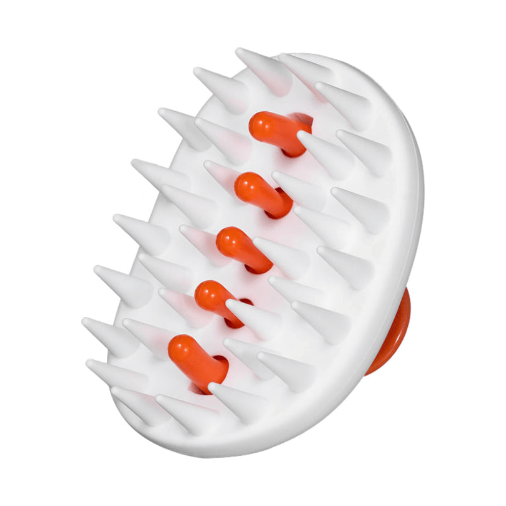 LILYEVE Two-Way Gua Sha Brush med mjuka silikonpiggar för hårbottenmassage och rengöring