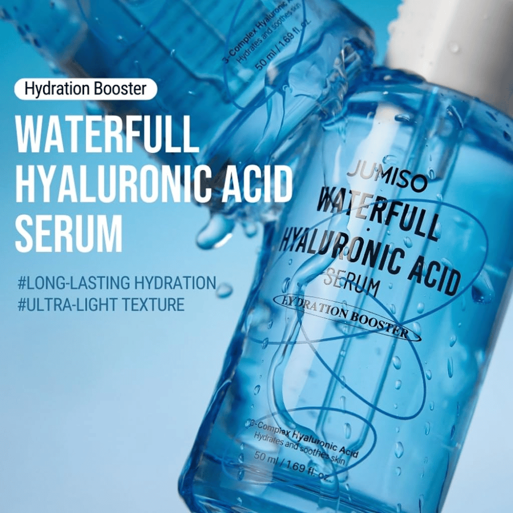 Jumiso Waterfull Hyaluronic Acid Serum – ultralätt koreanskt fuktserum med långvarig återfuktning och snabb absorption
