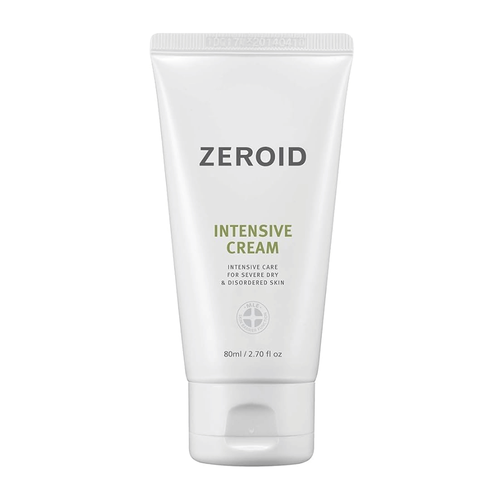 ZEROID Intensive Cream är en intensiv ansiktskräm för mycket torr, känslig och barriärskadad hud. Den återfuktar på djupet, stärker hudens skyddsbarriär och hjälper till att lindra känslan av stramhet och irritation för långvarig komfort.