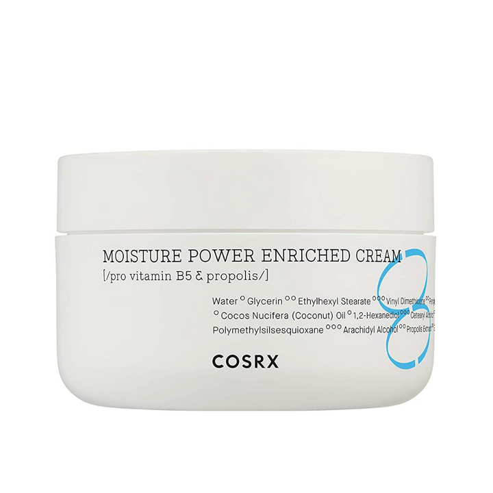COSRX Moisture Power Enriched Cream 50ml för återfuktning av torr hud.