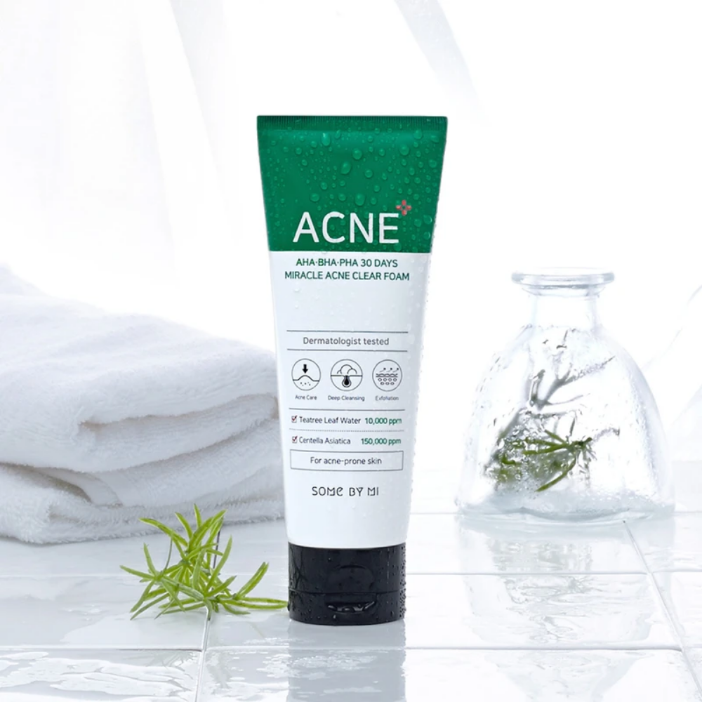 AHA, BHA, PHA 30 Days Miracle Acne Clear Foam 100ml