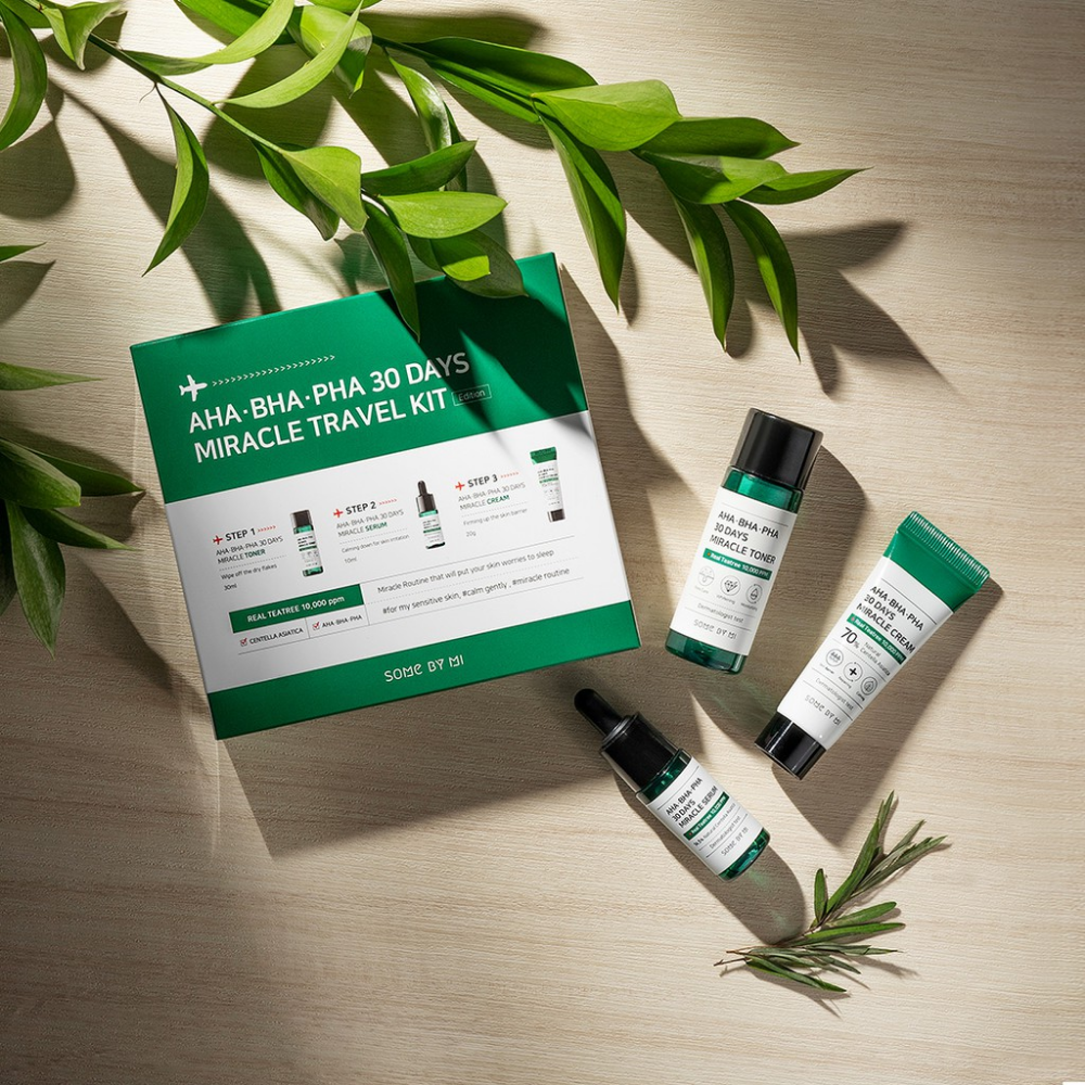 AHA, BHA, PHA 30 Days Miracle Travel Kit (3pcs)