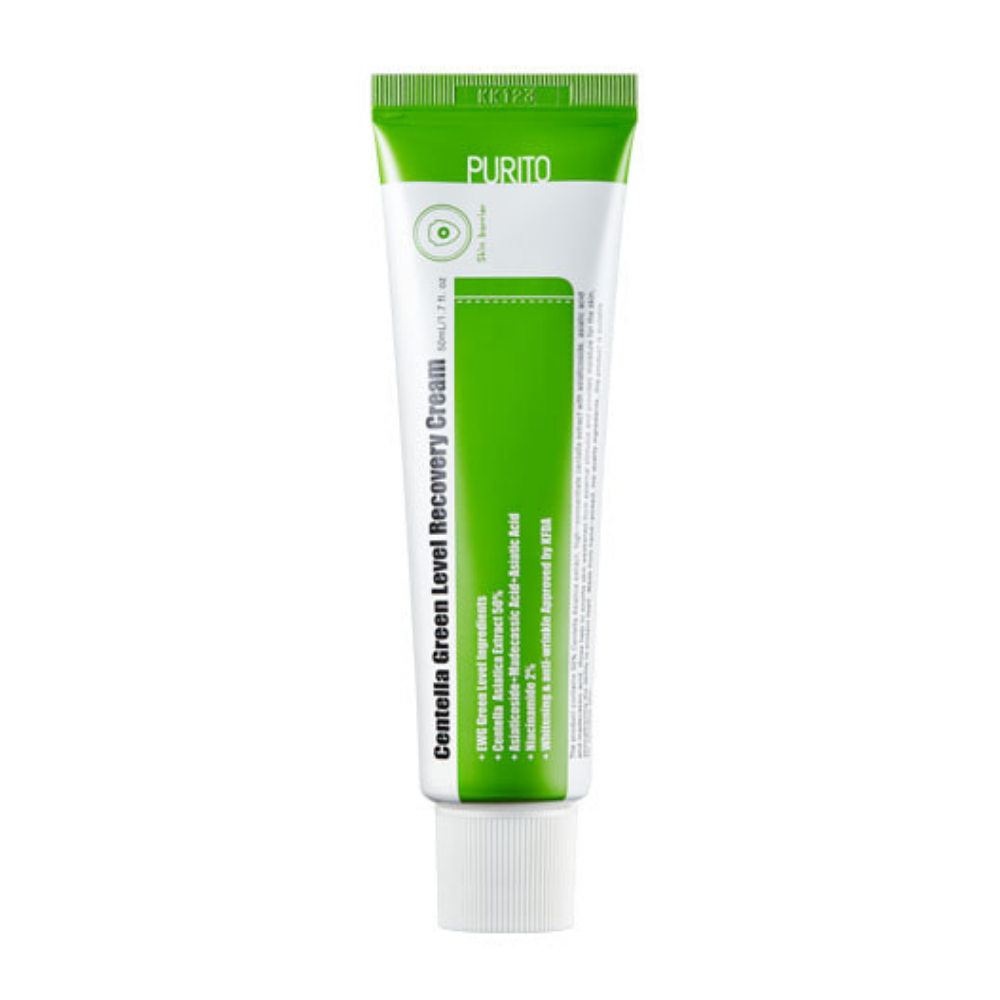 En tub PURITO Centella Green Level Recovery Cream 50ml.