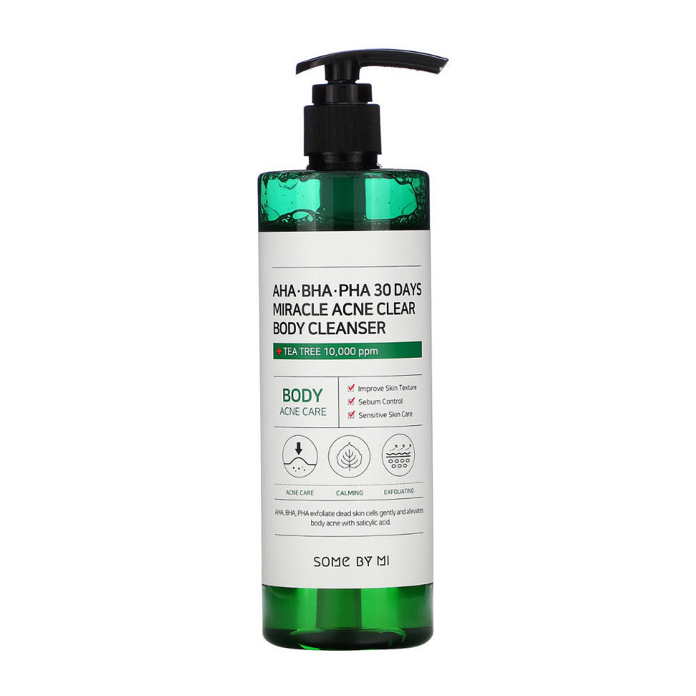 AHA, BHA, PHA 30 Days Miracle Acne Clear Body Cleanser 400g