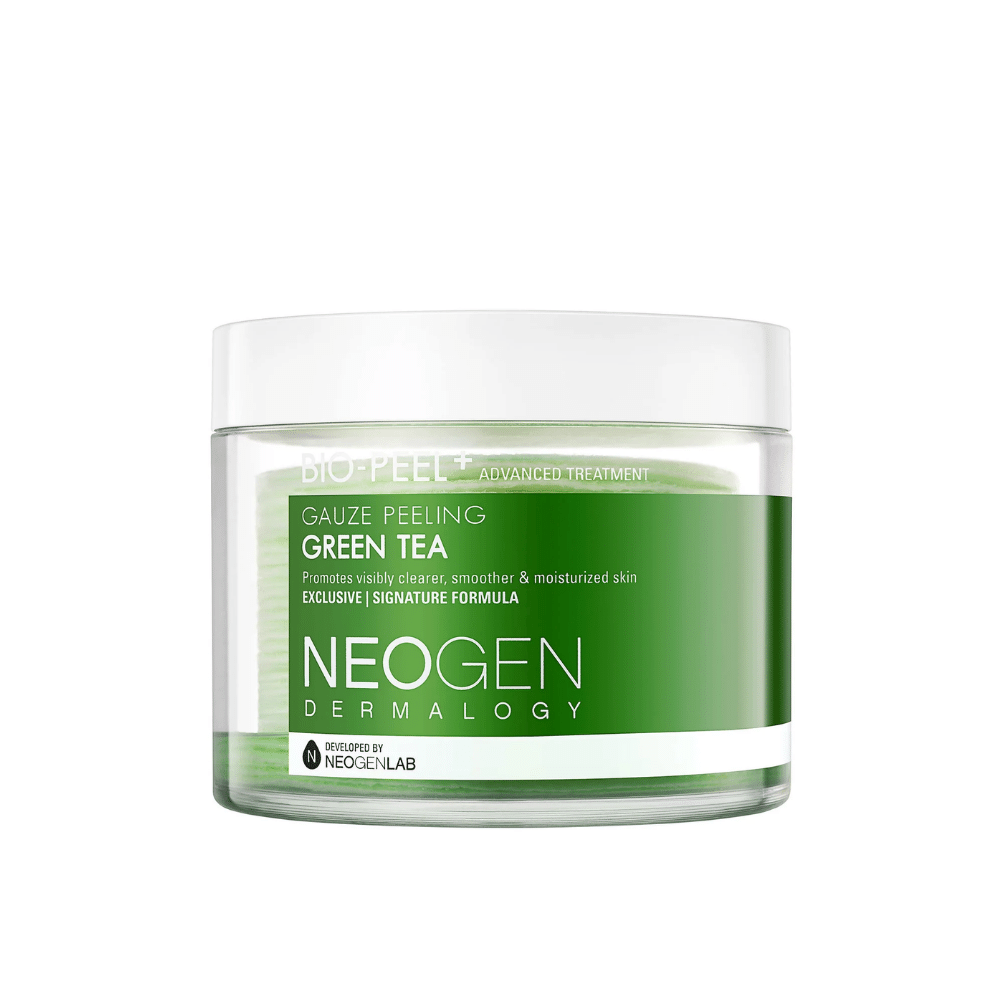 NEOGEN's Dermalogy Bio-Peel Gentle Gauze Peeling Green Tea 30 st med PHA formula.